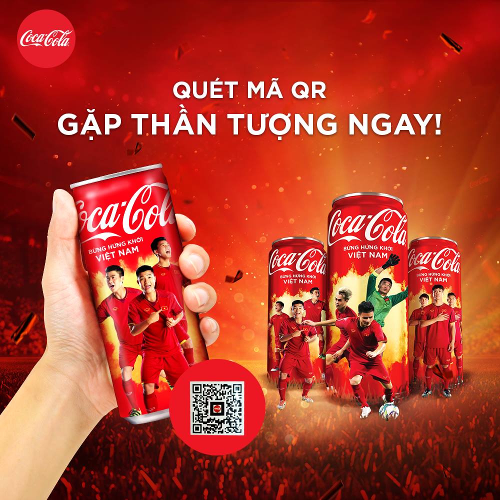 Chiến dịch “QUÉT MÃ QR - GẶP THẦN TƯỢNG NGAY!” của Coca-Cola